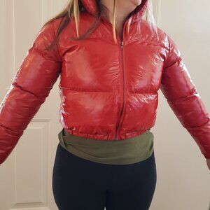Women's Cropped Puffer Jacket